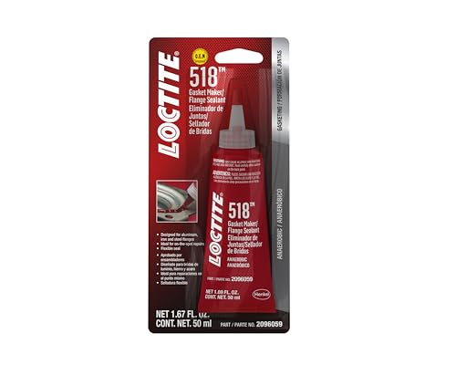 Loctite 2096059 Gasket Maker (518 Anaerbc), 50ml/1.69oz, 1 Pack