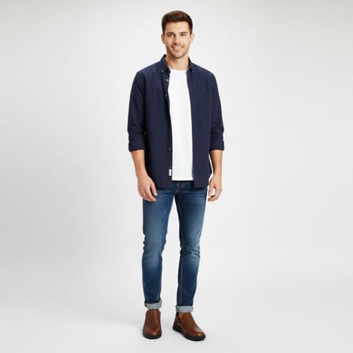 Zapatos de piel Zerimar: mocasines de hombre sin cordones para trajes de boda y vestir casual 3