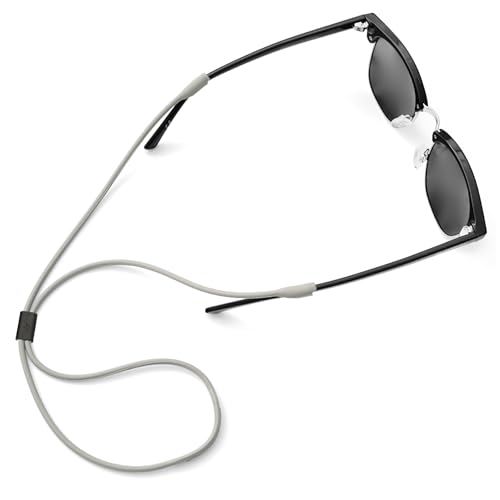 Image of Pilotfish Premium Silicone Sunglasses Strap, Adjustable Glasses Retainer with Unique Passthrough Design - Universal Fit