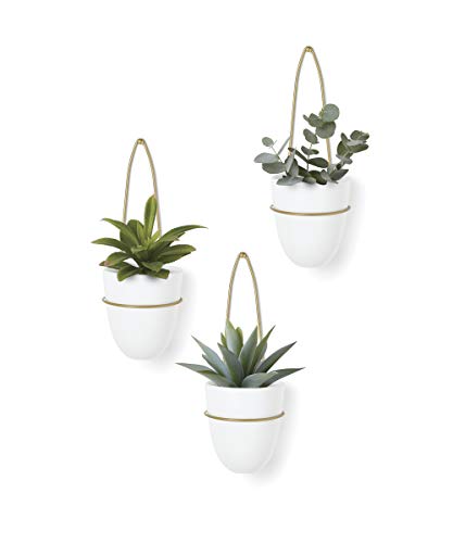 Pots de fleurs à suspendre Umbra Tria : la solution gain de place pour protéger vos plantes