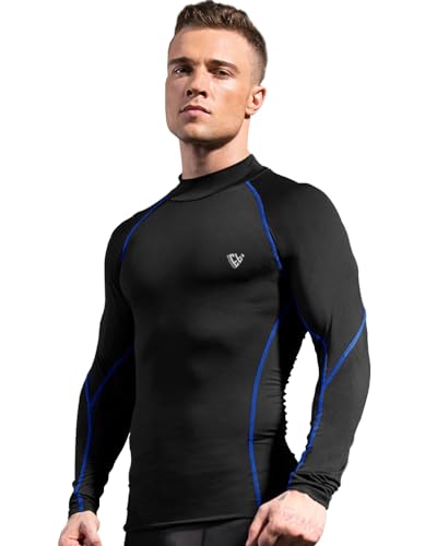 Image of Noble Monk Men's Full Sleeve Round Neck Activewear T-Shirt | Dry Fit Sports Top for Gym, Running & Training | Breathable Stretch Fabric | Athletic Fit for Workout & Outdoor Activities
