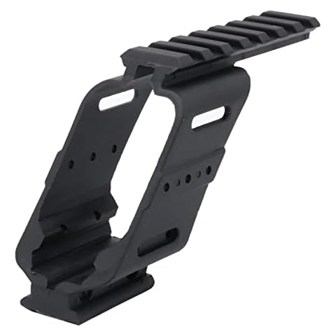 Higoo Universal Tactical Pistol Scope Sight Polymer Mount with Weaver Picatinny Rail Compatible with Glock 17 5.56 S&W/1911/Glocks/Walther p22/HKp30/SD9VE 9mm Cover