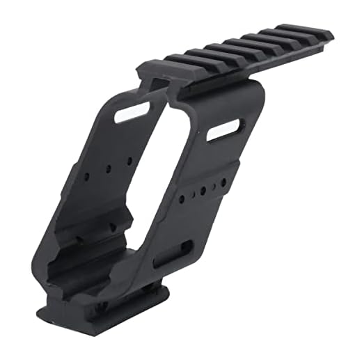 Higoo Universal Tactical Pistol Scope Sight Polymer Mount with Weaver Picatinny Rail Compatible with Glock 17 5.56 S&W/1911/Glocks/Walther p22/HKp30/SD9VE 9mm
