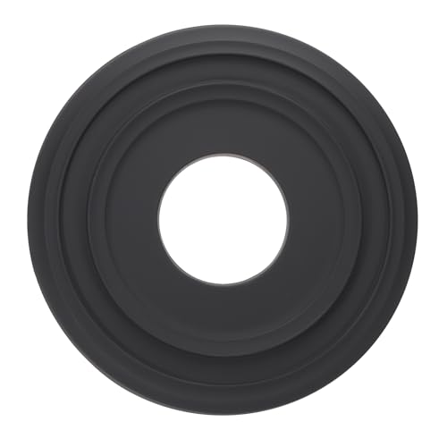 PATIKIL 12 Decorative Ceiling Medallion (Black)