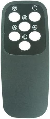 Generic Replacement Remote Control Compatible for Lifesmart Portable Electric Infrared Stove Space Heater LS-1002HH L-HOM6-NS12 Electric Fireplace Infrared Heater