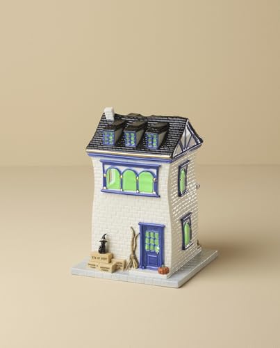 Image of Lenox Vintage Halloween Apothecary Potion Shop Light-Up Figurine