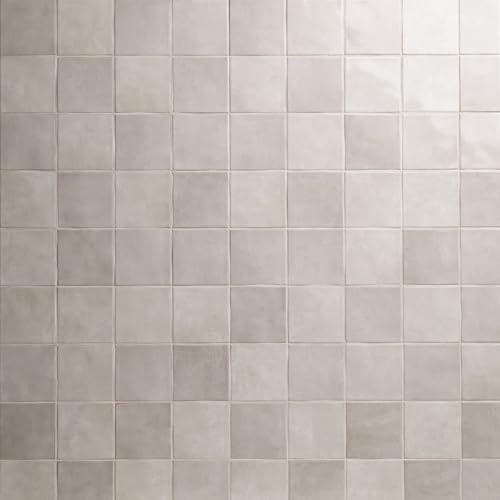 MSI Renzo Sterling 5x5 Glossy Ceramic Square Wall Tiles for