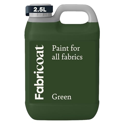 Image of Fabricoat Fabric Paint & Upholstery Dye, Green, Flexible Finish
