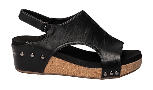 Corkys Footwear Volta Wedge - Chic Elegance Meets All-Year Comfort with a 2-Inch Cork Heel and Marshmallow Insole for Stylish Everyday Wear and All-Day Comfort2
