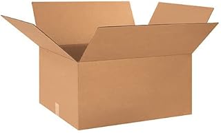Single Wall,Shipping Box, Rsc 24X20X12 In Inside Lxwxh 32 Ect-2040022340