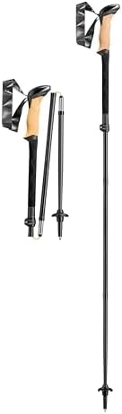LEKI Black Series FX Carbon Collapsible Lightweight Walking Poles for Trekking & Hiking LEKI Black Series FX Carbon Collapsible Lightweight Walking Poles for Trekking & Hiking
