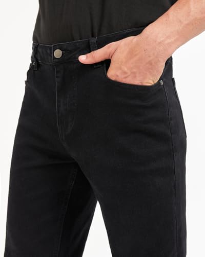 Zylioo Mens Tall Jeans 34/36 Long Inseam, Extra Tall Slim Fit Stretch Jeans, Tall Size Denim with 5 Pocket4