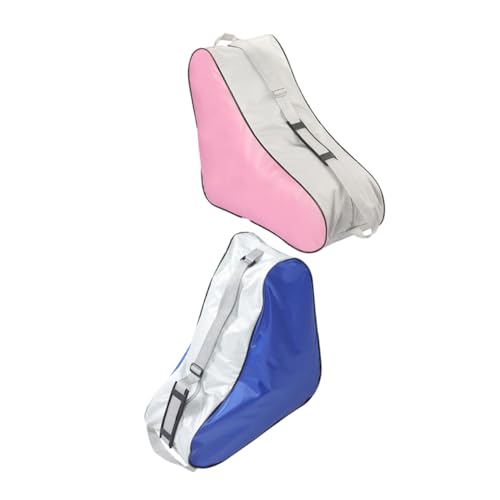 FOYTOKI 2pcs Ice Skating Bag Roller Skate Bag Wheeled Inline Skates Storage for Sports Equipment Durable