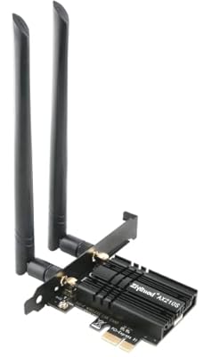 Tarjeta WiFi 6E 5400Mbps, Intel AX210 Bluetooth5.3, Tri-Bands(6G/5G/2.4G) Tarjeta WiFi 6 PCIe para PC Win 11/10(64Bit) | Ya disponible en tu tienda friki favorita! En mundofriki.es!