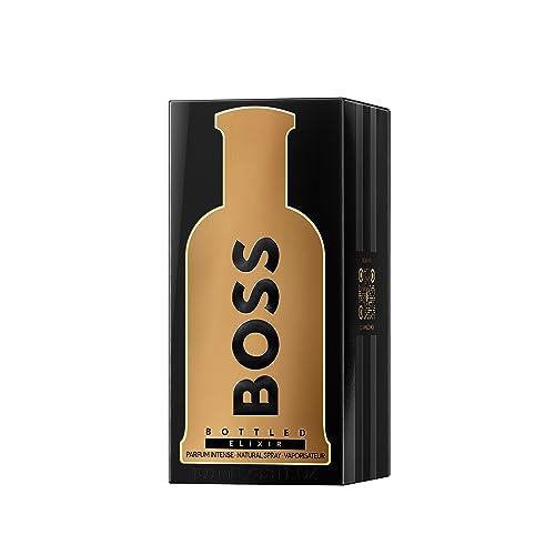 BOSS Bottled Elixir - Parfum Intense for Him - Woody Fragrance with Notes of Incense, Vetiver and Cedarwood - High Longevity - 100ml - Image 4