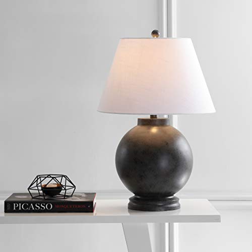 Lámpara de Mesa JONATHAN Y 26" de Resina Gris Oscuro LED miniatura 2