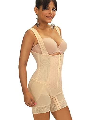 Ardyss Body Magic Body Shaper with Hook and Loop Fastener Style 22V (36, Beige)