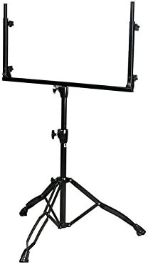 Wetzel Single Lead/Tenor Steel Drum Stand - Tripod Base (Black)