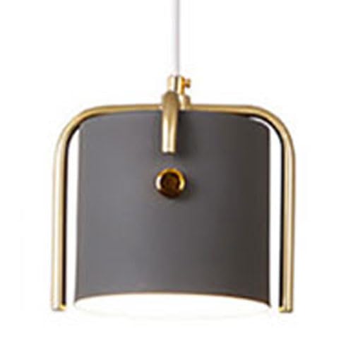 Lustre de style industriel moderne suspension en métal pour chambre