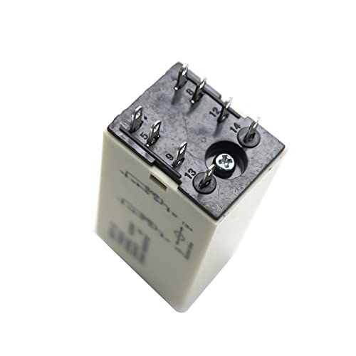 Relais temporisé DPDT H3Y-2 à bouton rotatif haute précision AC 220V 5s - 5