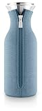 EVA SOLO | Jarra de Agua para Frigorífico de 1,0 L Dusty Blue | Se adapta a la mayoría de puertas de frigoríficos | Ideal para bebidas calientes y frías | Diseño danés inteligente | Azul polvoriento