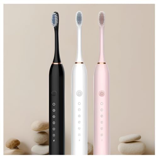 Image of Sonic Electric Toothbrush for Adults & Kids | 5 Cleaning Modes | 34000 Strokes /Min | USB Rechargeable | 4 Brush Heads | Waterproof IPX7 | Deep Cleaning Electric Tooth Brush (Multi)