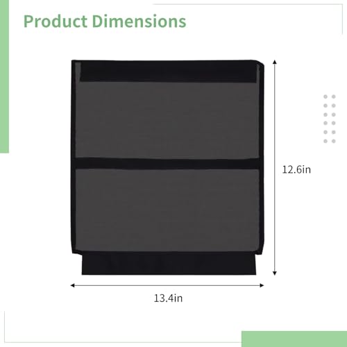 4 Pcs Horse Leg Guards, Adjustable Nylon Boots for Mosquito and Debris Protection, 12.6 X 13.4 Inches