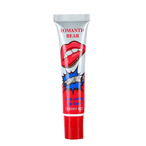 Onkessy 6 Colors Tattoo Magic Color Lip Peel Off Mask Tint Long Lasting Waterproof Tattoo Lip Gloss for Women Girl