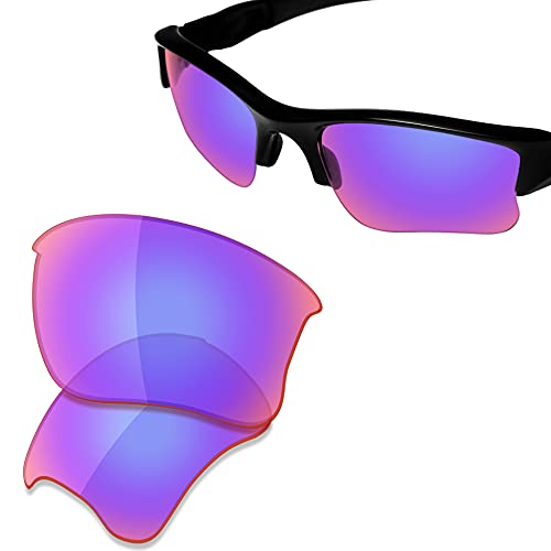 Image of SAUCER Premium Replacement Lenses & Rubber Kits for Oakley Flak Jacket XLJ | Flak Jacket XLJ Low Bridge Fit Sunglasses