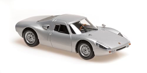 Minichamps Porsche 904 Silver 1964 1:43 modelo coleccionable
