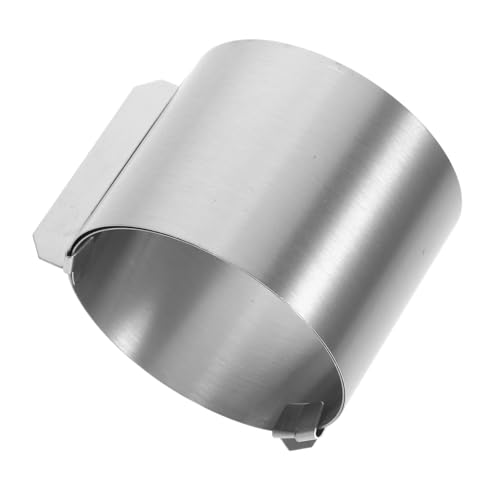 BESTYASH Stainless Steel Adjustable Cake Mousse Ring Mold Versatile Dessert Tool for Baking DIY Cakes Pastries Cookies for Home Chefs Baking Enthusiasts