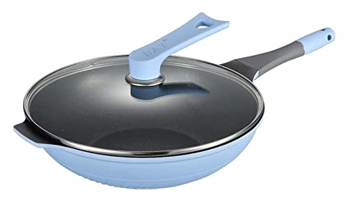 Poêle à frire wok en pierre de maifan antiadhésive induction et gaz
