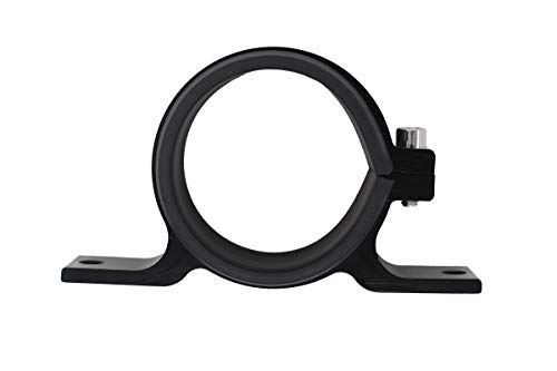 Xtremeamazing Black 60Mm External Fuel Pump Filters Mount Mounting Bracket Clamp Cradle Holder For Bosch 044 #TOP2