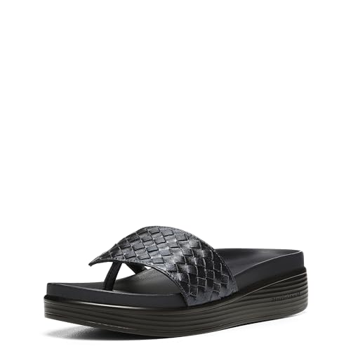 Sandale Glissante Fifi Donald J Pliner en Cuir Nappa Métallisé pour Femme