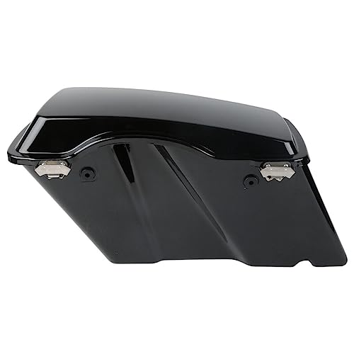 Alforjas duras JDICY para Harley Davidson, acabado negro vívido, con soportes de conversión VBHSBLKSCBFH XSW0016 miniatura 7