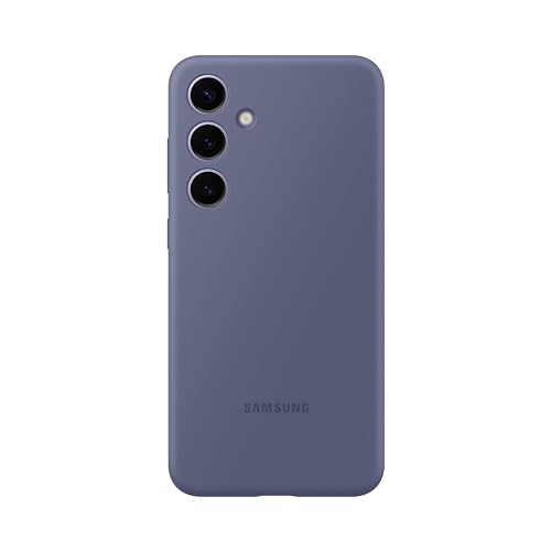 Image of SAMSUNG Galaxy S24+ Plus Silicone Phone Case, Protective Cover with Color Variety, Smooth Grip, Soft and Sleek Design, Snug Fit, US Version, EF-PS926TVEGUS, Violet