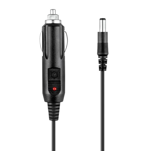 Car DC Charger Compatible with Pyle PDV177BK Portable Multimedia CD/DVD Player Power Supply Cord Mains PSU