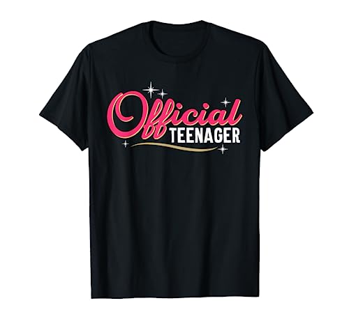 Official Teenager Shirt 13th Birthday For Boys Girls Gift T-Shirt