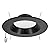 Maxxima 5 in. & 6 in. 5 CCT Retrofit Recessed LED Downlight - 1100 Lumens, E-26 Quick Connect, 5 CCT 2700K/3000K/3500K/4000K/5000K, Dimmable, Ceiling Light Fixture for Kitchen or Hallway, Black Trim