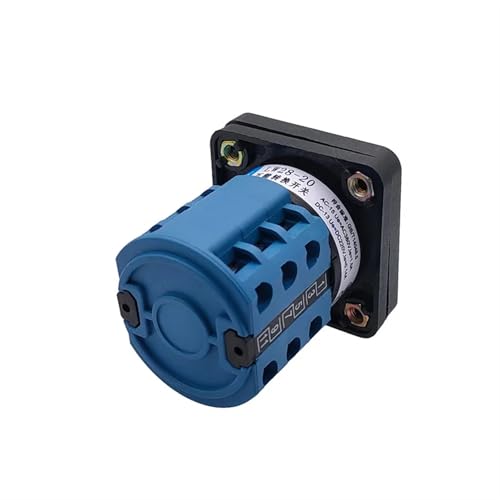 Interruptor de conmutación LW28-20 de leva rotativo de 20A y 12 terminales 7