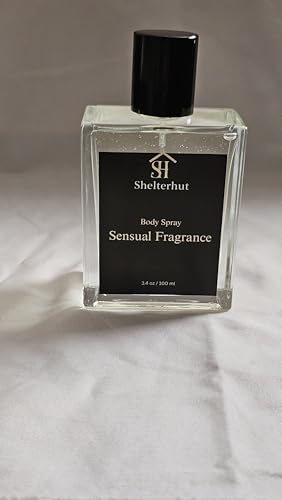 Body Spray, Sensual Scent, 3.4 Fl Oz, Square Bottle image 2