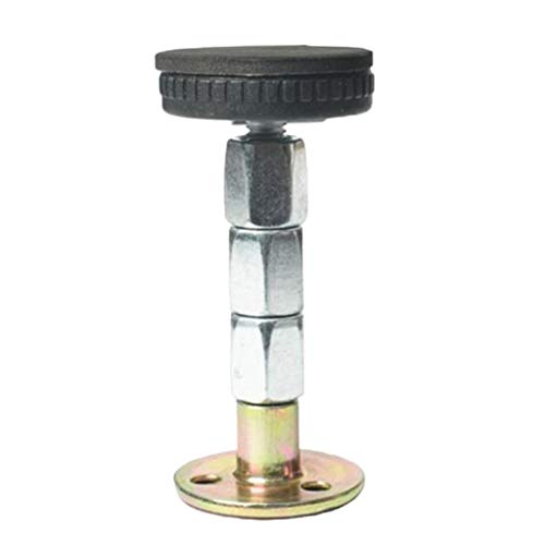 Baoblaze 2x Estrutura De Cama De Rosca Ferramenta Anti-vibração Cabeceira De Cama Fixa Parede Telesc