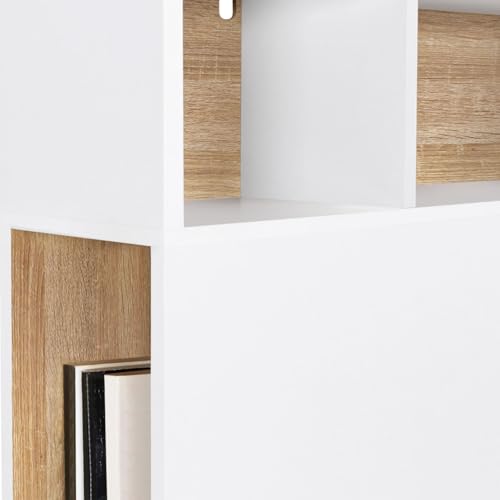 Tête de lit Cleo 160 avec rangements, blanc IDMarket