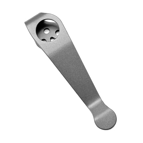 折りたたみナイフバッククリップツールアクセサリー合金折りたたみホルダーポケットクリップクランプ