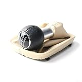 [Elegante Farbe] Die stilvolle beige Farbe verleiht dem Innenraum Ihres Autos Raffinesse, ergänzt verschiedene Stile und verbessert das Gesamtbild Ihres Schaltbereichs.