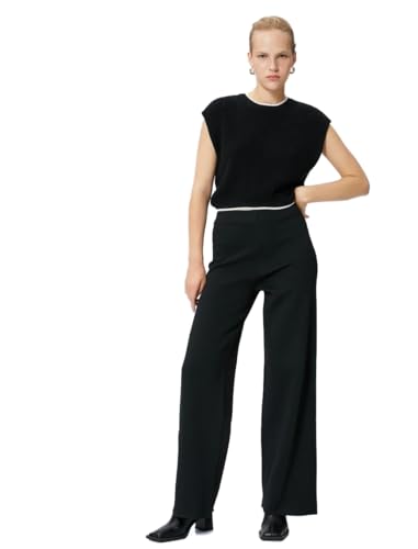 Leggings short femme à jambes larges et taille moyenne confortable