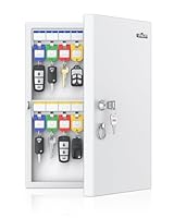 Uniclife 32 Position Schlüssel Schloss Box, Wandmontage Schlüsselbox, Auto Schlüssel Organizer mit schreibbaren Schlüssel Tags, Auto Schlüsselhalter Aufbewahrungsbox für Büro Hotel & Unternehmen