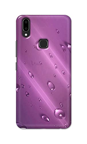 Image of PRINTFIDAA Water Bubbles in Lilac Background Printed Designer Hard Back Case Cover for Vivo V9 / V9 Youth /Vivo Y85 / Vivo Z1 / Z1i / Z3x / Z1 Lite / Y89 -(SF) MVN1005
