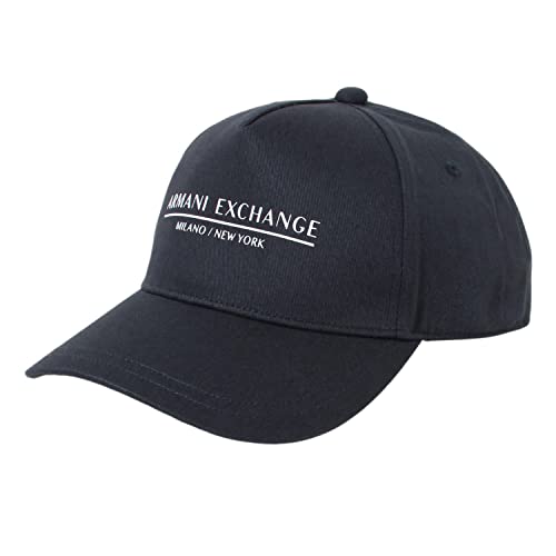 Image of Armani Exchange Men's Milano /New York Logo Baseball Hat