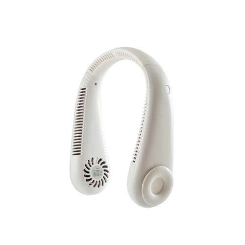 NKYJSJLY Ventilador de aire acondicionado sin aspas, diseño de turbina dual, 90% más de flujo de aire, enfriamiento rápido de 3 segundos